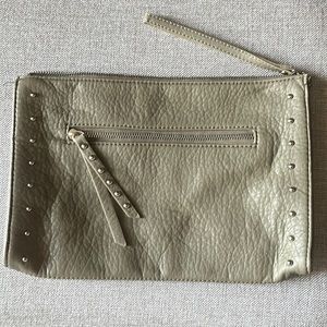 Massimo grey clutch